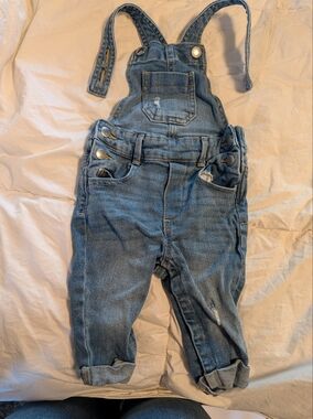 Denim Overalls
